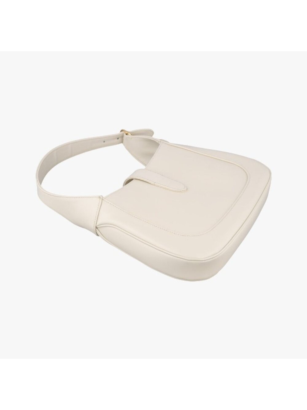 Gucci Jackie 1961 White Leather Shoulder Bag - Picture 7 of 16